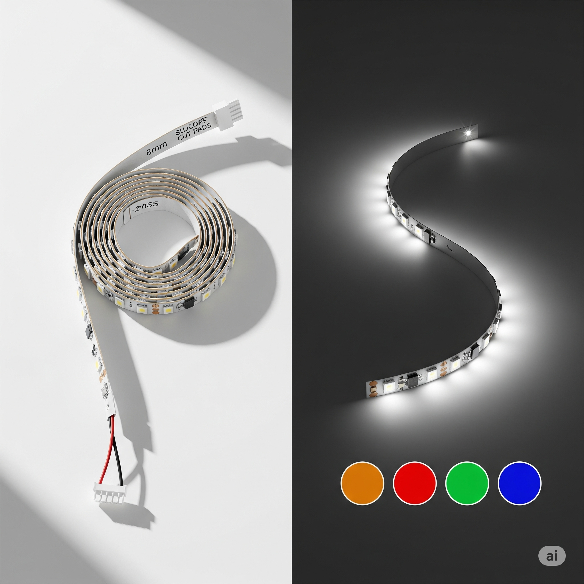 Single color 2835 LED strip